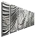 Silver Contemporary Metal Wall Art Sculpture - Multi Panel Metal Decor by Jon Allen - Hypnotic Sands