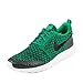 NIKE Mens Roshe NM Flyknit SE Lucid Green/Black-White Fabric