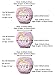 Baby Girl’s Training Pants Toddler Training Underwear 4 Packs Cute Potty Cloth Diaper Cotton Nappy Underwear for Kids Reusable Potty Pants (Bigger Than Normal Size, Suggest to Order Down a Size)