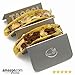 Taco Holders Tray Style Taco Plates for Soft & Hard Shell Tacos & Burrito's made of Stainless-Steel - Oven, Grill and Dishwasher Safe. Comes in 2 & 4 Great Value Packs