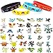 Jinhuamike Pikachu Theme Party Decorations Supplies Bundle Favors Pack-24 Action Figures,12 Bracelets and 6 Party Balloons for Kids & Adult Party Celebration