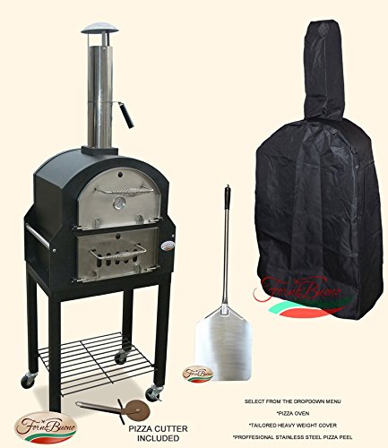FORNO BUONO® - Amalfi Pizza Oven Wood-Fired Patio Garden Outdoor Bread Oven  - Cover \u0026 Peel Included!!- Buy Online in Bahamas at bahamas.desertcart.com.  ProductId : 65748248.