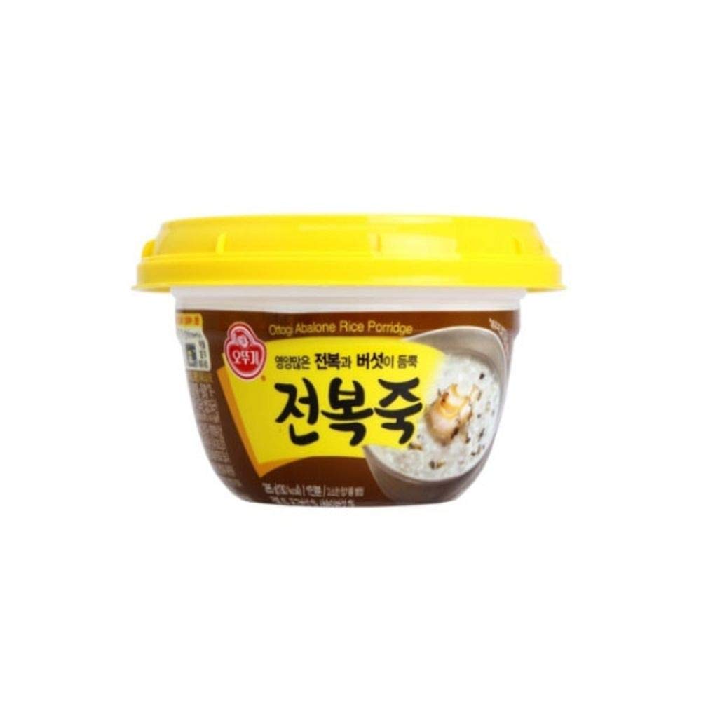 Ottogi Abalone Rice Porridge 285g (Pack of 6) 양송이스프