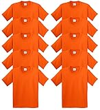 Gildan Boys Heavy Cotton 100% Cotton T-Shirt (Pack of 10)