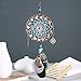 Dream Catcher for Kids, Blue White Black Feather Wall Windown Hanging Ornament, Hanging Dream Catcher Decor for Girls Kids Bedroom Nursery Teepee Decor–Dia 4.5