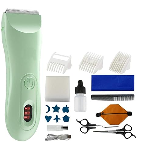 Tenlso Baby Hair Clippers Quiet Cordless Haircut Set Rechargeable