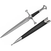 Wuu Jau Co H-5922 Medieval Dagger with Black Scabbard, 14\