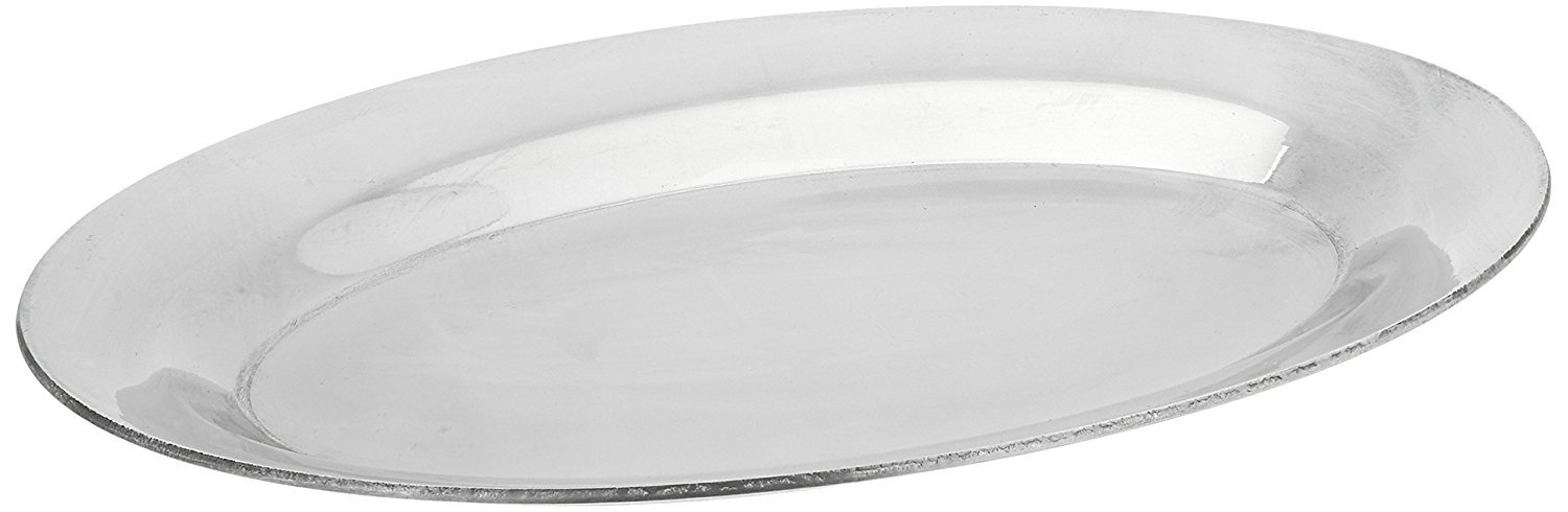 Winco APL-10 Aluminum Sizzling Platter, 10-Inch