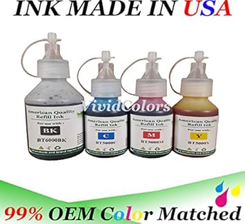 Amazon Com Refill Ink Bottles Compatible For Brother Dcp T300
