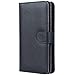 Galaxy Note 5 Case,by Ailun,Samsung Note5 Wallet Case,Two-in-One PU Leather Wallet Case,Magnetic Detachable TPU Back Cover&Multiple Card Slots Cash Pocket,Wrist Strap[Black]