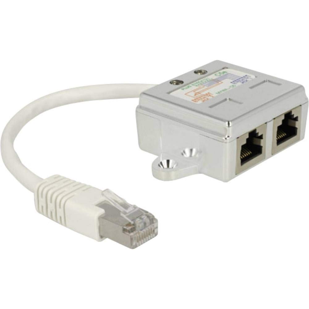 Delock Network Adaptor RJ45 Port Doppler 1 x ST -> 2X