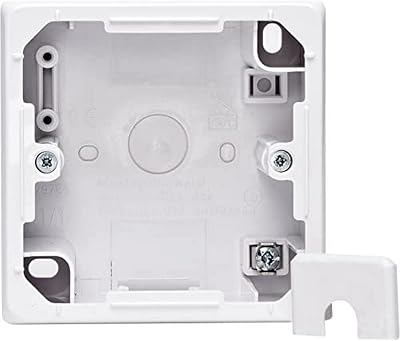 Kopp Surface Mounted Casing for Flush Switch Arctic White Classic Shape