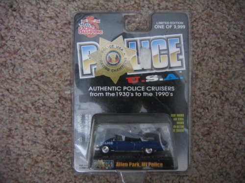 Racing Champions Police U.S.A. Allen Park, MI Police Issue #101 '58 Ford Edsel