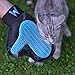 misterrmar Pet Grooming Glove Brush - Gentle Massage Tool and Hair Removal for Dogs Cats and Horses - for Long Short Or Curly Hair Comb - Effective Pet Grooming Deshedding Brush for Healthy Coat