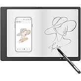 XPPen Note Plus Digital Notebook with Pen Syncs to Phone | Writing Tablet for Students, Wireless Smart Notebook for Sketching, Note-Taking, Digital Art &amp; Meeting, Drawing Tablet