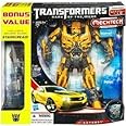 Transformers 3 Dark of The Moon Exclusive Leader Class Mechtech Action Figure Bumblebee Includes Deluxe Class Starscream Vehicle