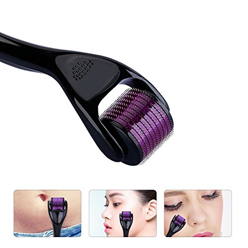 Derma Roller MicroNeedles, DANGSHAN 540 Pins Facial Skin Care Tool for Wrinkles Beauty Home Use 0.25mm