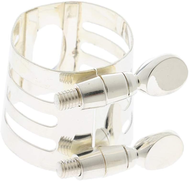 Durable DIY Metal Mouthpiece Clamp Ligature Clip for Alto