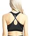 Capricia O'dare Women's Sports Bras Seamless Racerback Wireless Padded for Workout Yoga