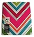 Carolina Pad Studio C Tri-fold 3-Pocket Folder ~ Sugarland (Colorful Chevrons)