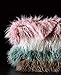 Orient Home Collection De Moocci Luxury Super Soft Mongolian Faux Fur Throw Blanket, 50 in 60 in, Cozy Warm Breathable, Best for Winter – Décor for Couch Bed, Pink