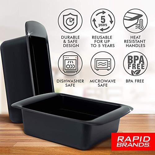 Rapid-Ramen-Cooker-Microwave-Ramen-in-3-Minutes-BPA-Free-and-Dishwasher-Safe-Black