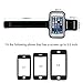 6 Plus Armband,iPhone 6 Plus Armband - Emixc Water Resistant Key Holder for iPhone 6S Plus (5.5 Inch) Galaxy S7/S6/S5/Note 4 Bundle Screen Protector Running Exercise - Black