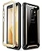 i-Blason Case for Galaxy S9+ Plus 2018 Release, Ares Full-Body Rugged Clear Bumper Case with Built-in Screen Protector (Gold)