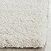 SAFAVIEH Milan Shag Collection Runner Rug - 2' x 8', Ivory, Solid Design, Non-Shedding & Easy Care, 2-inch Thick Ideal for High Traffic Areas in Living Room, Bedroom (SG180-1212)