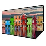 Double Layer Projector Screen 100 inch 16:9