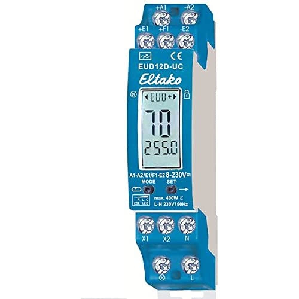 Eltako EUD12D-UC Multi-Functional Universal Dimmer Switch