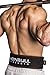 PowerLifting Belt - 13mm Lever Weight Belt - 4-inch Wide - Heavy Duty for Extreme Weight Lifting and Power Lifting (Black/Red, Medium)