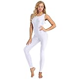 Agoky Womens Sleeveless One Piece Tank Unitard
