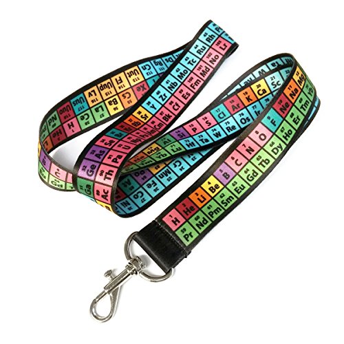 Rainbow Lanyard, Periodic Table of Elements Chemistry