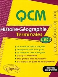 Histoire-géographie, terminales L, ES, S