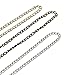 Charm Mocking Bird and Arrow Pendant Set Gold Bronze Silver in Long Sweater Chain Link Necklace