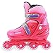 Crazy Skates 148 Kids Adjustable Inline Skate - Adjusts 4 Sizes (148P)