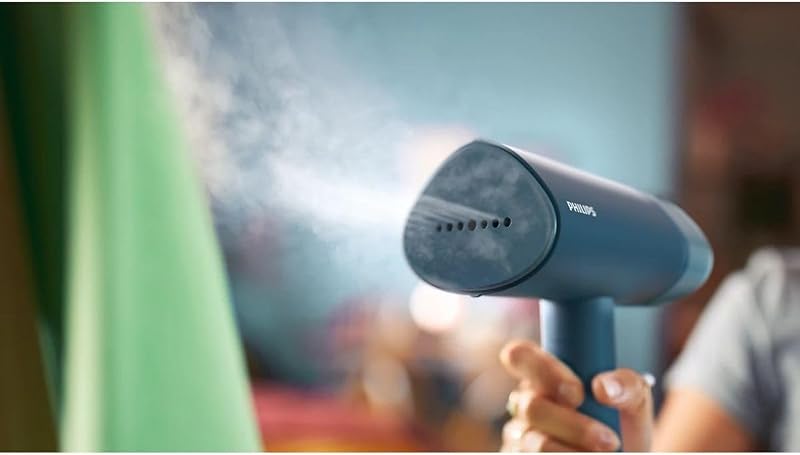 défroisseur à main 3000, 20 g/min, 1000W, pliable et compact, Bleu