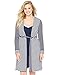 Motherhood Bump In The Night(tm) Empire Waist Nursing Nightgown And Robe
