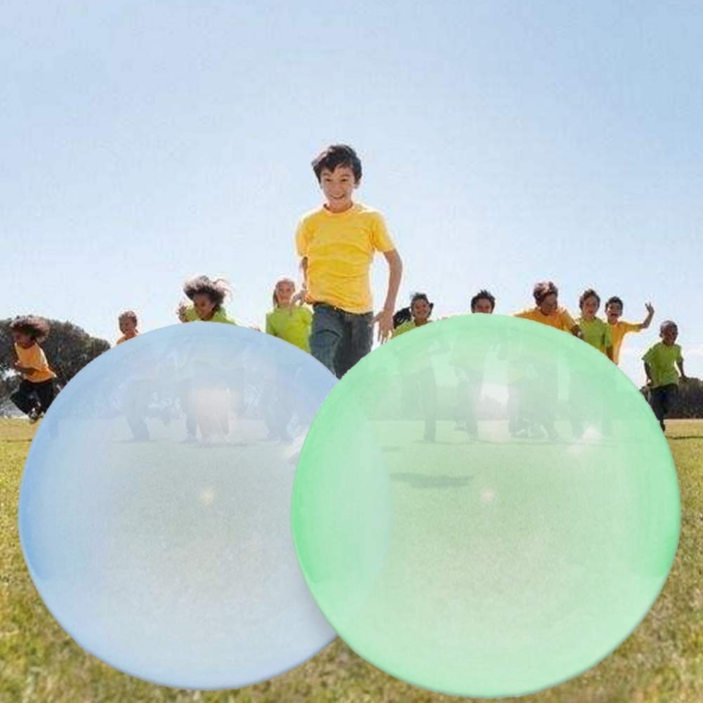 Wellin 2pcs Water Filled Interactive Rubber Big Amazing Bubble