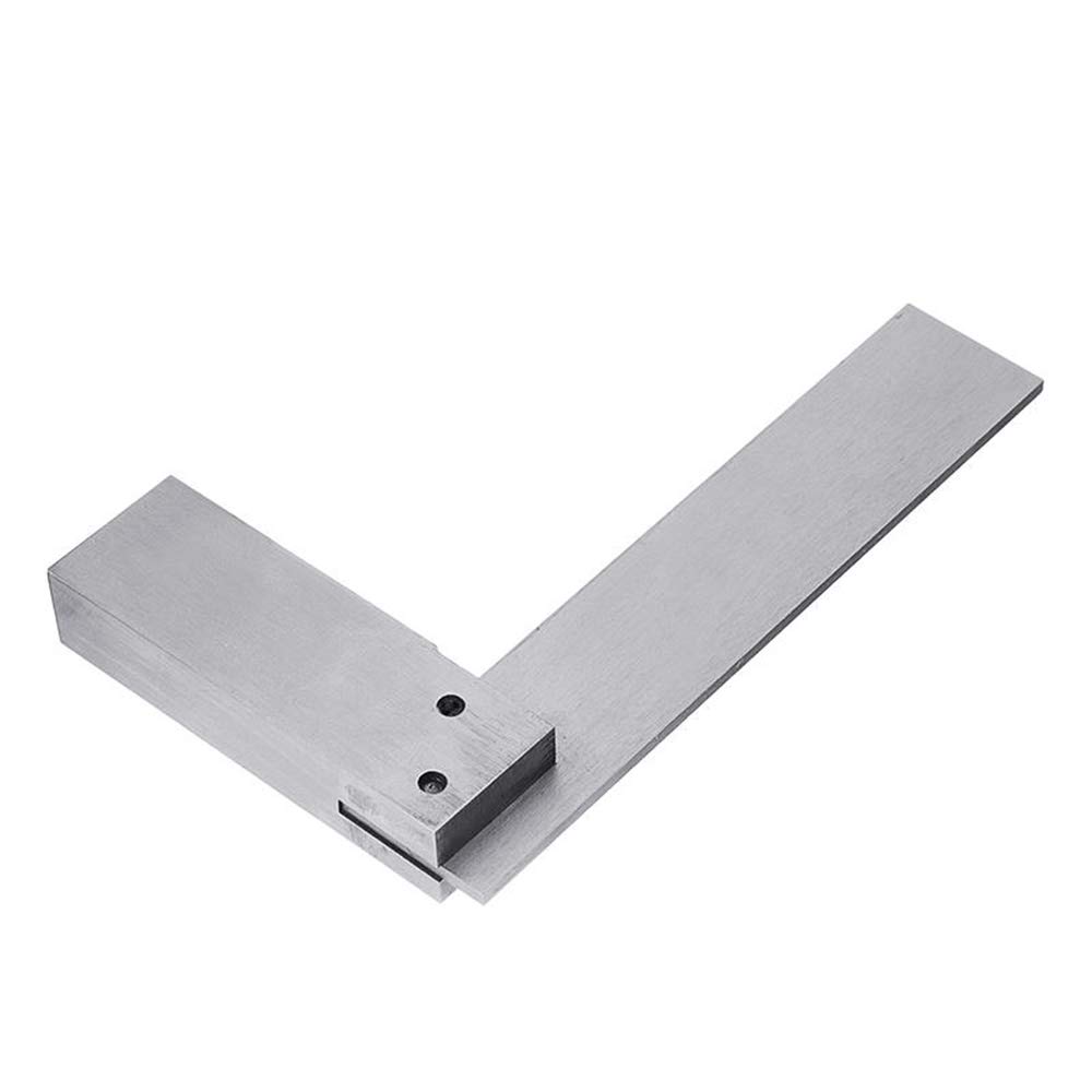 Vogueing Tool 90 Degree Engineers Steel, Square Ruler for Measuring Right Angle with Plastic Holder Box (63X40mm)