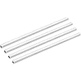 uxcell 6063 Aluminum Square Tube, 10mmx10mmx1mm Wall Thickness 300mm Length Seamless Straight Pipe Tubing 4 Pcs
