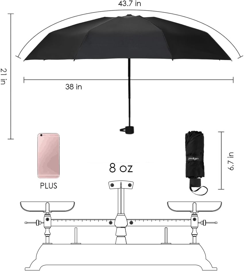 prodigen travel mini umbrella