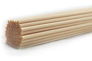 Ougual 50 Pieces Fiber Reed Diffuser Replacement Refill Sticks for Aroma Fragrance (Beige, 8" x4mm)