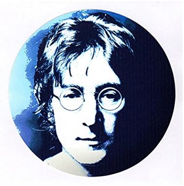John Lennon 3" Round Sticker