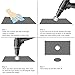 12Pcs Diamond Drill Bits Dr.meter Glass Tile Hole Saw Bits Set, Hollow Core Drill Bits, Extractor Remover Hole Saws for Glass, Ceramics, Porcelain, Ceramic Tile