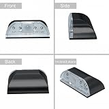 shsyue 4 LED Infrared PIR Keyhole Light Battery Operated Tap Lights Black view 3