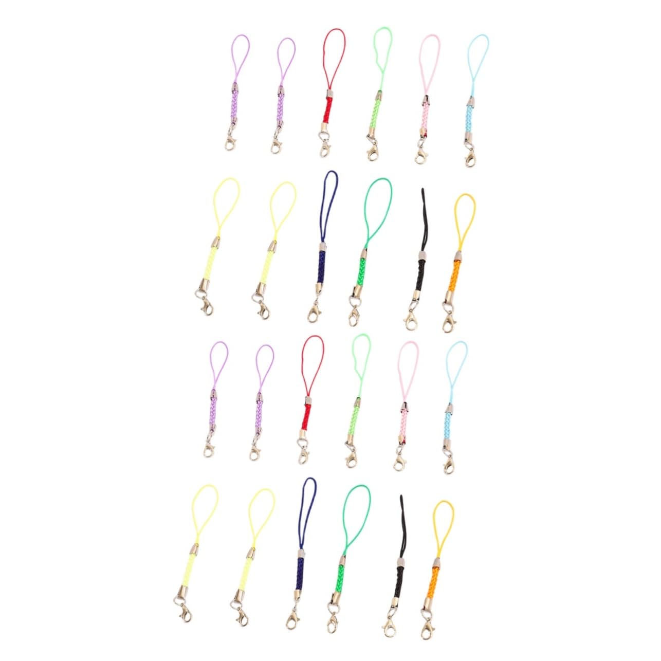 UKCOCO 30 PCS lobster clasp wristlet for phone auto car accessories car accessory cruise strap Mobile Cell Phone Lanyard Cords Lariat Clip phone chain Rope for Phone Hand Lanyard key USB