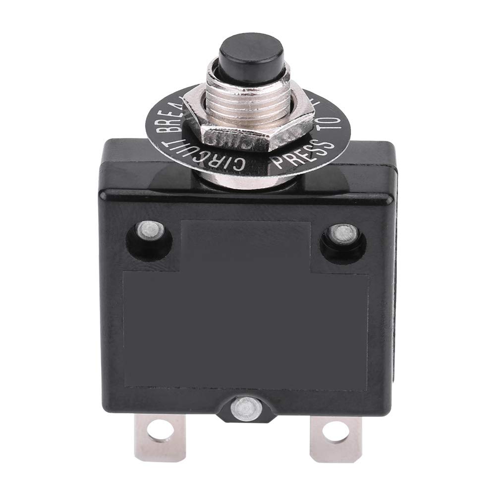 Overload Protector Current Overload Protector Manual Reset Thermal Switch Circuit Breaker (20A), Automotive Interior,Other interior accessories