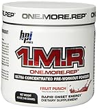 BPI Sports 1.M.R Ultra Concentrated Pre-Workout Powder, Fruit Punch, 4.9-Ounce